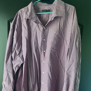 Rochester Pink/Blue plaid 22-36/37 long sleeve